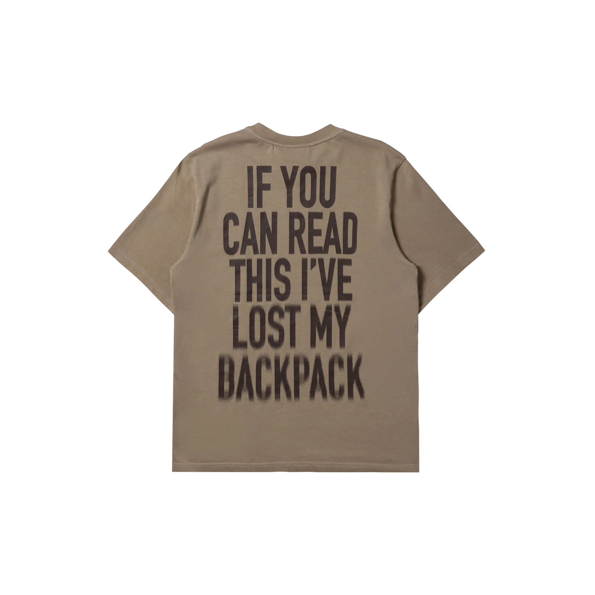 LOST MY BACKPACK SS TEE