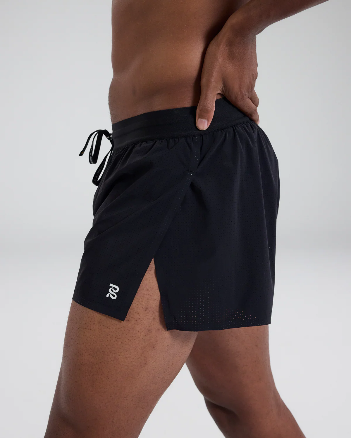 Men's 3" Splitty - Black - Image 2