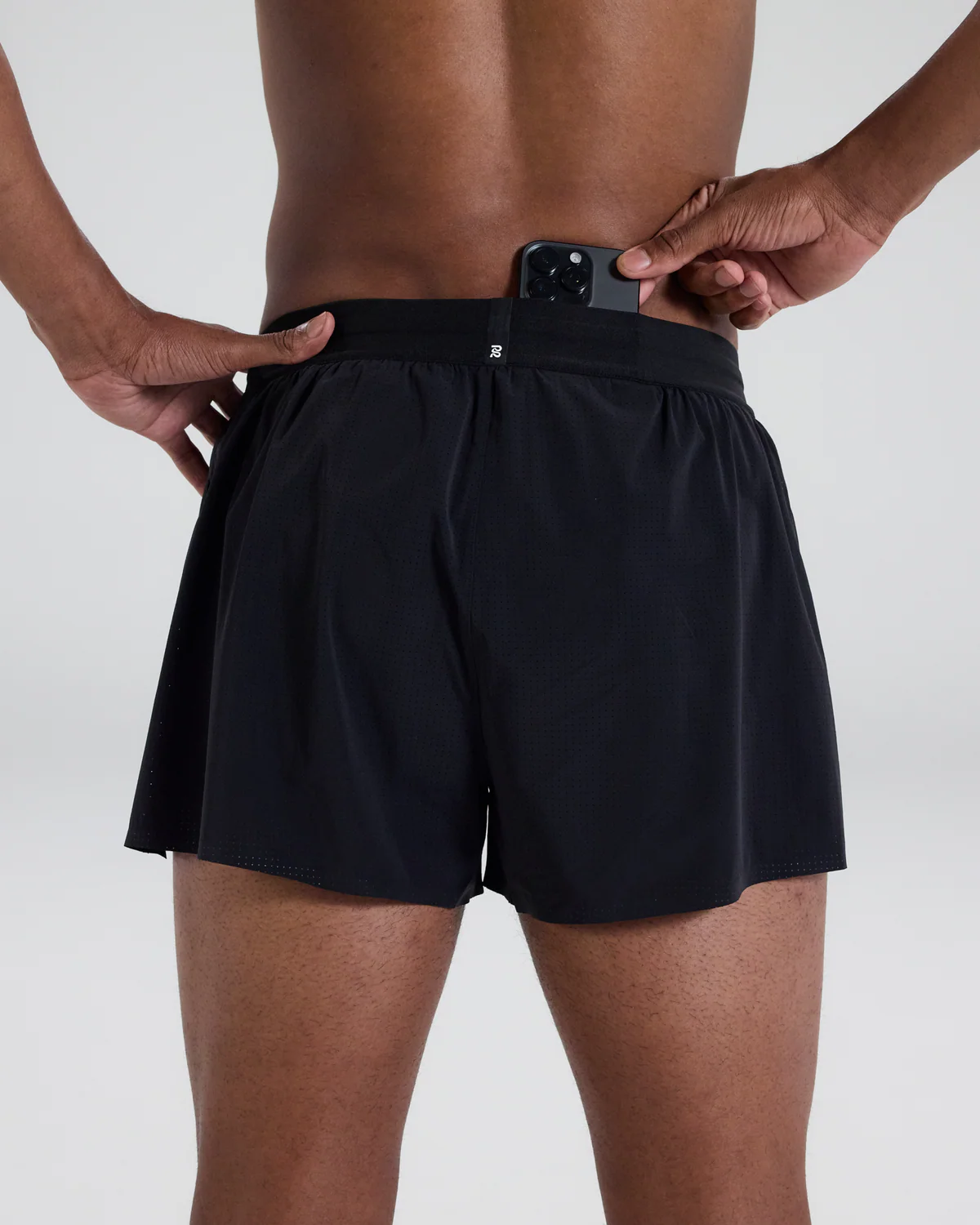 Men's 3" Splitty - Black - Image 3
