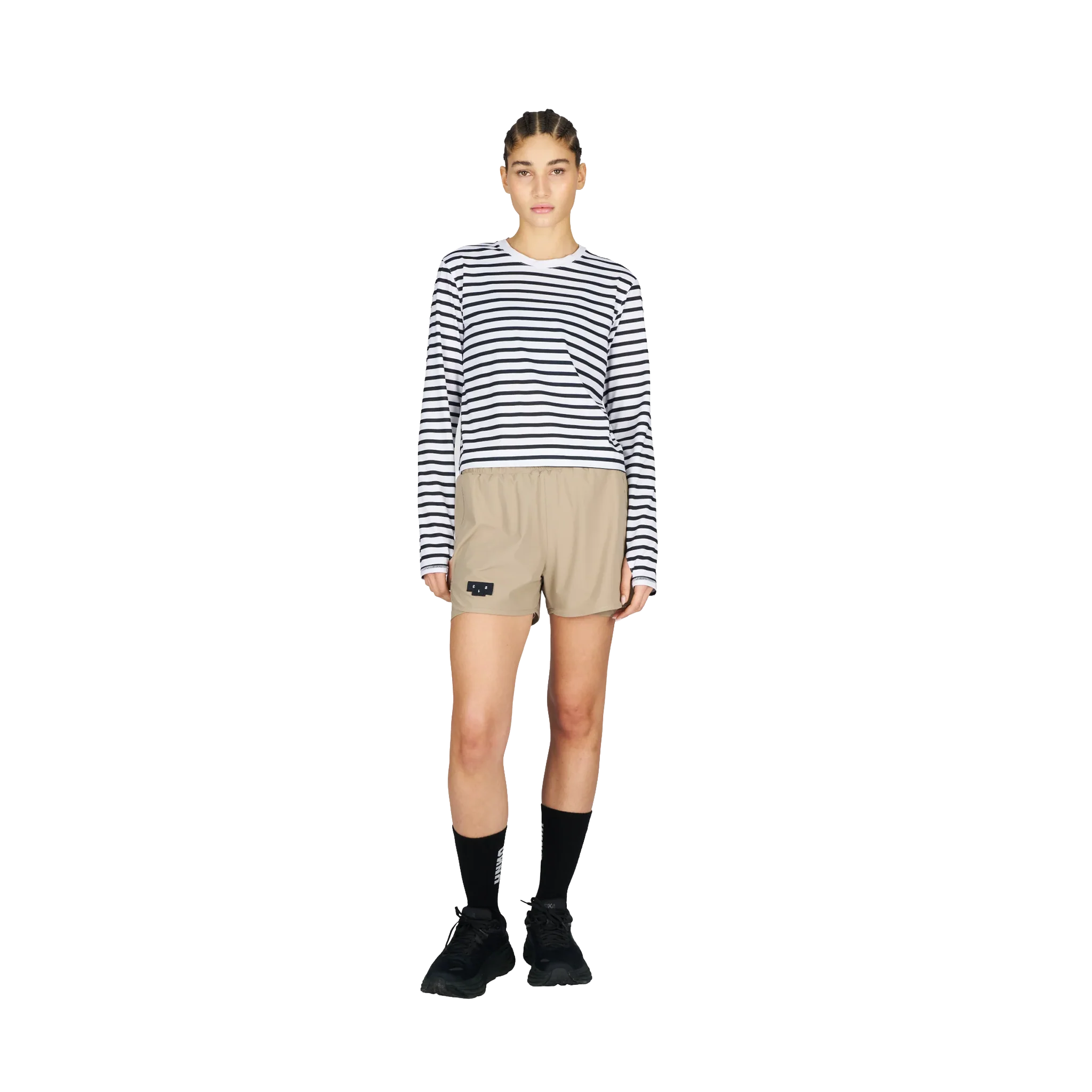 Women's Striped LS